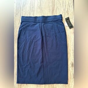 NYCC New York Clothing Company Navy Blue Skirt Size Medium
